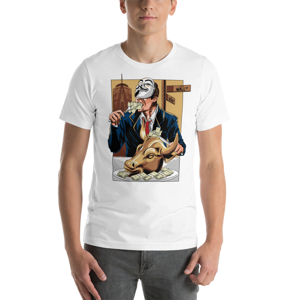 Pure Greed Wall Street T-Shirt - Wall Street Merch